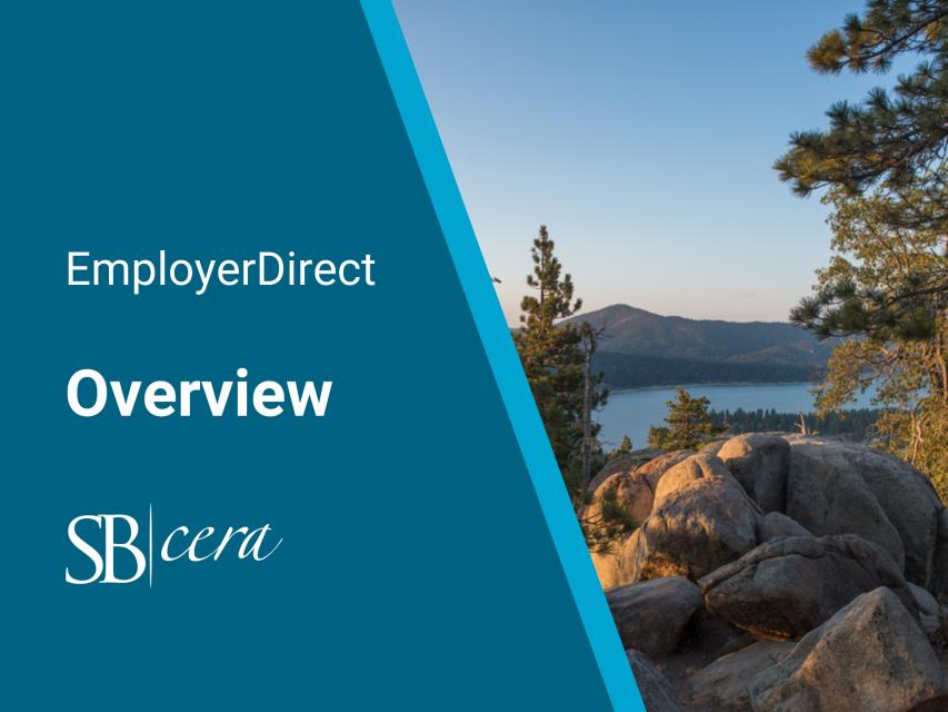 EmployerDirect Overview