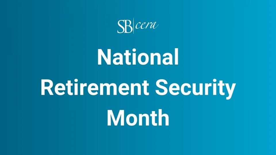 National Retirement Security Month